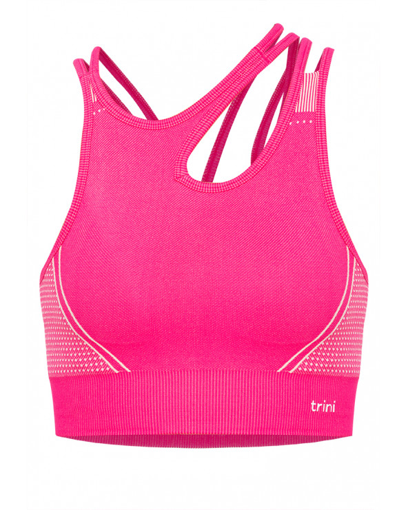 ⇒ Virtuosity Pink Sport Bra - Zsport