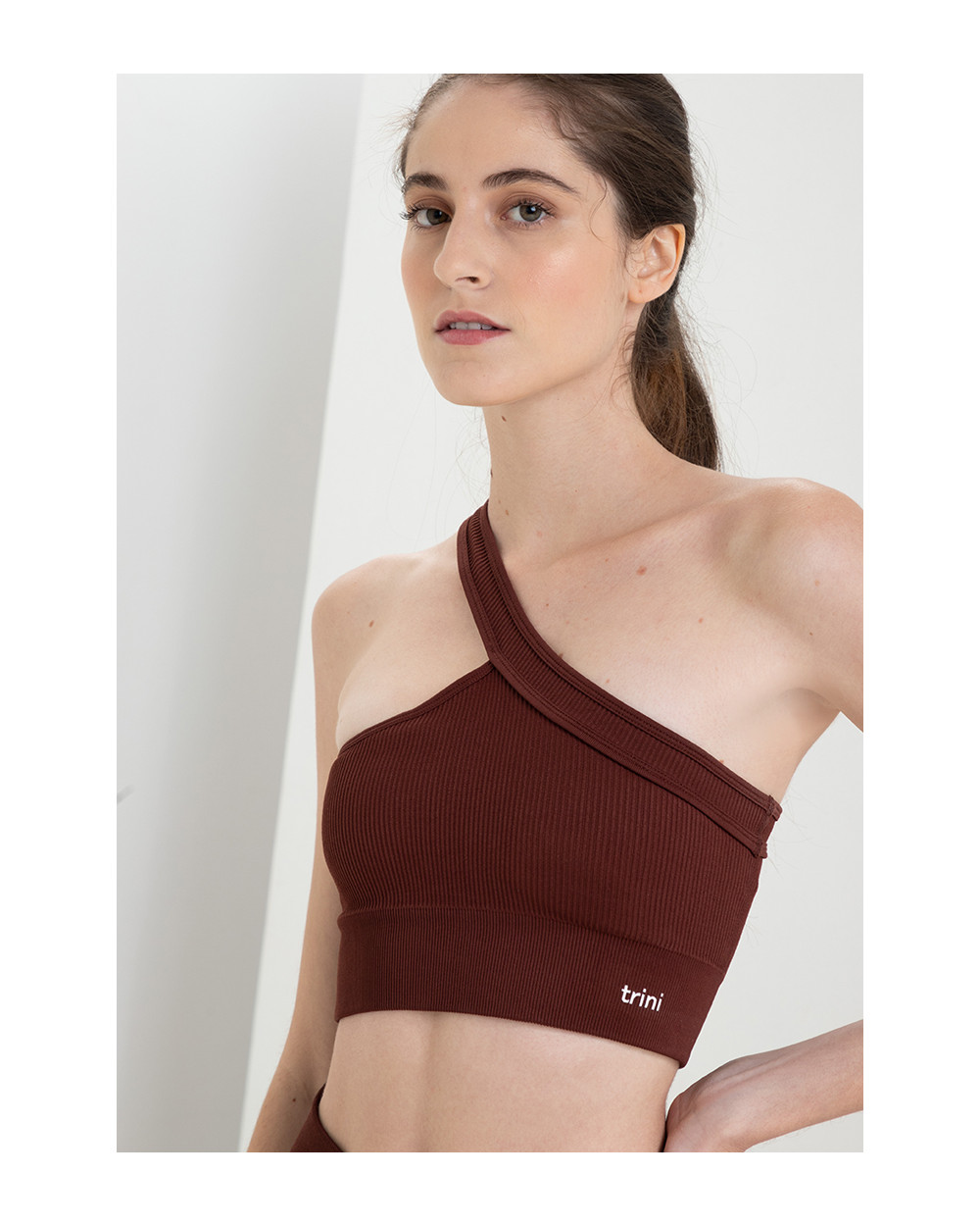 Mila Sports Bra in Brown